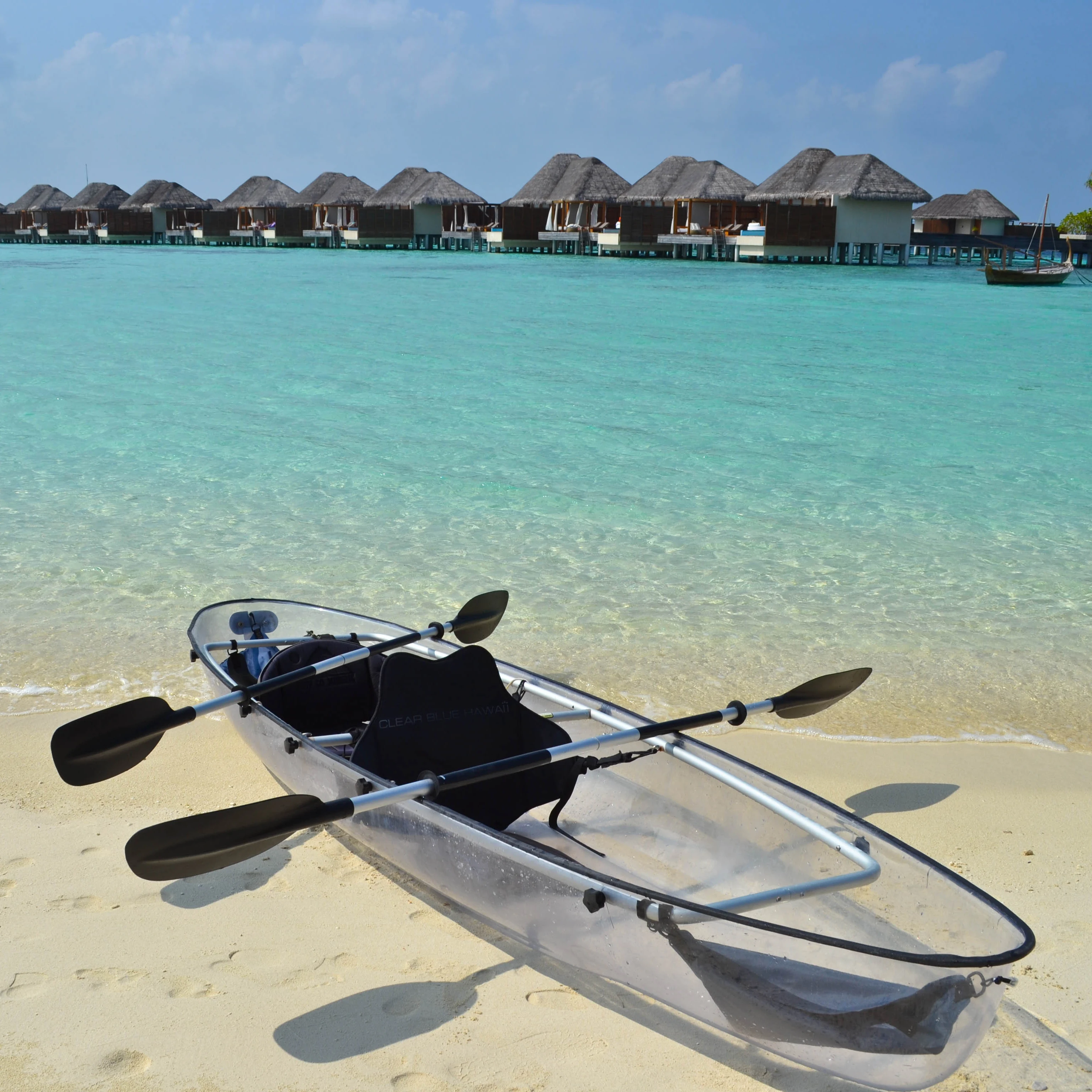 

ULTTY Popular PC Transparent Boat Canoe Double Kayak Multi-person Water Canoe Transparent Boat clear Kayak 2 Person
