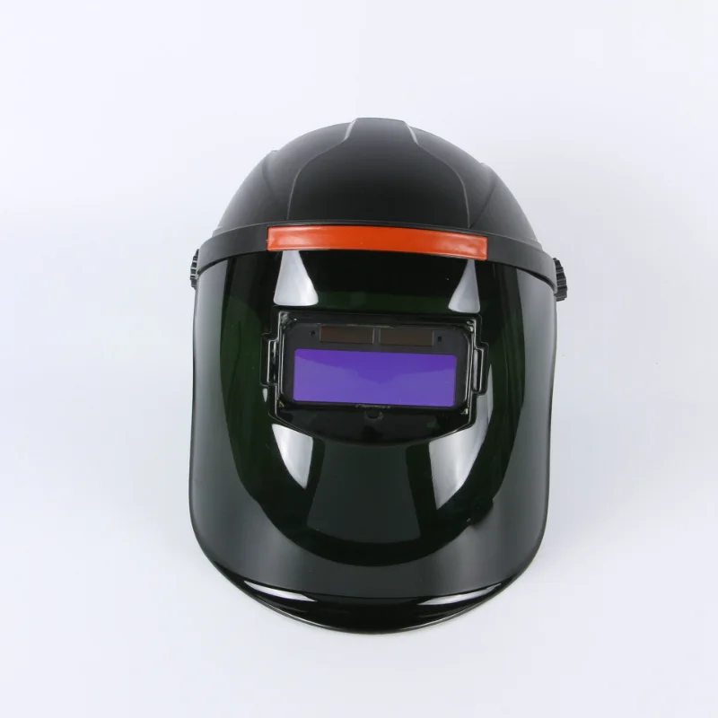 Maschera protettiva professionale per saldatura Laser trasparente casco in vetro con luce elettronica E-oscuramento per il taglio della marcatura