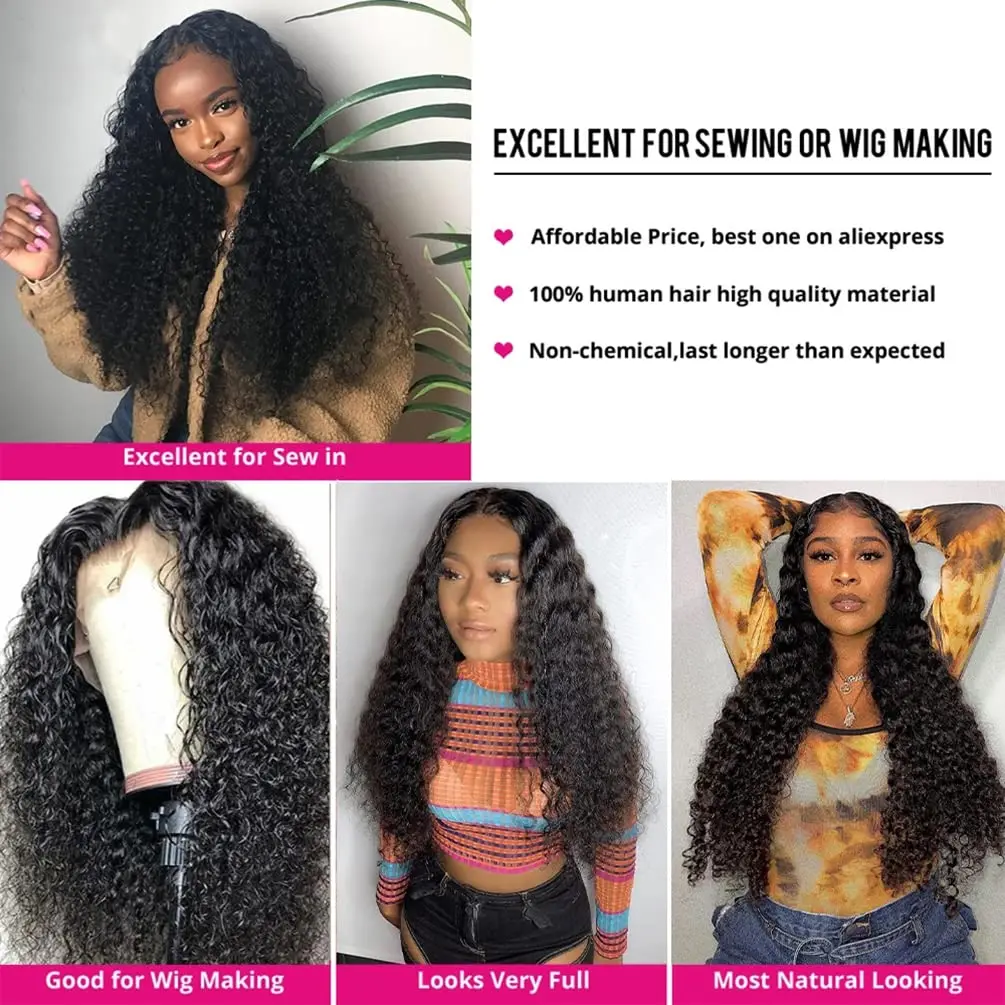 Curly Water Wave Lace Frontal Wig para Mulheres, Perucas de Cabelo Humano, 250 Densidade, HD, 5x5 Lace Encerramento, 13x4, 13x6, HD, 360