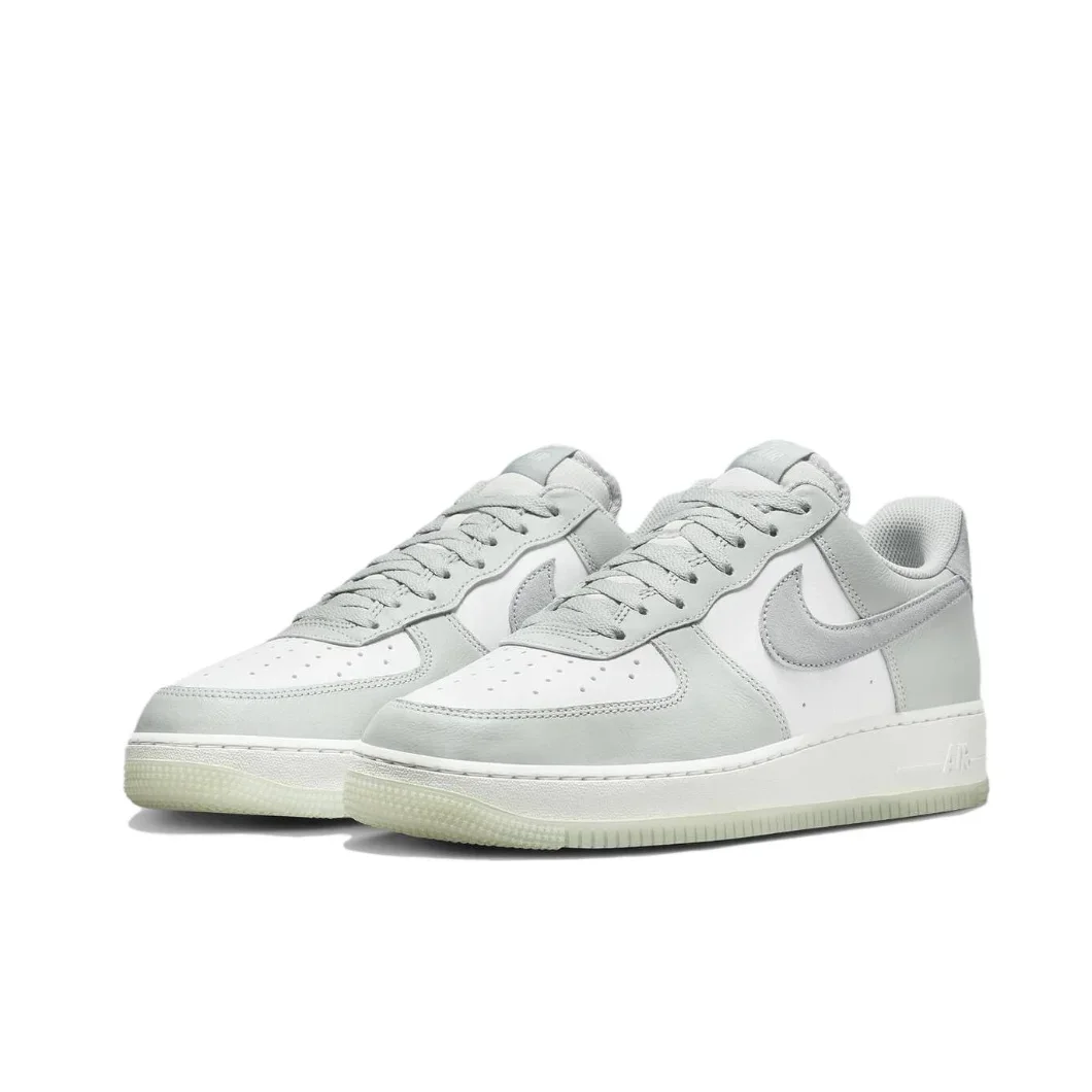 Низкие мужские кроссовки Nike Air Force 1 07, классические удобные мужские кроссовки, белые