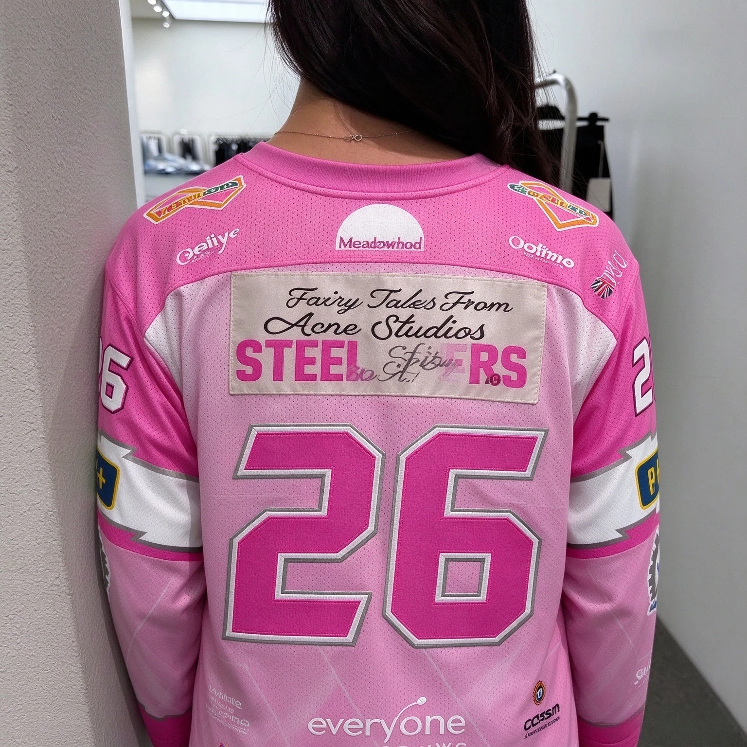 26/27 Replica CUPJersey- Sheffield Steelers Jersey,3D Printing Technology, Retro Fashion Casual Long Sleeved Tops