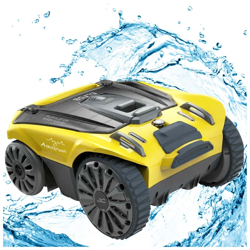 BN OEM Above Ground Wheel Wired Wifi Remote Control Vacuum Piscina Alberca Automatic Robotic Swimming Cleaner Motor Pool Robot