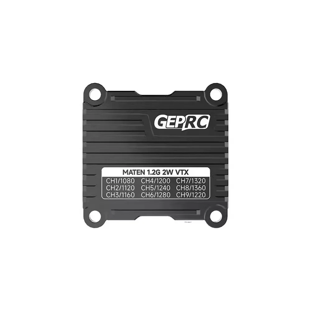 GEPRC MATEN 1.2G 2W VTX Crossover Machine Image Transmission Heat Dissipation Signal Stable OSD