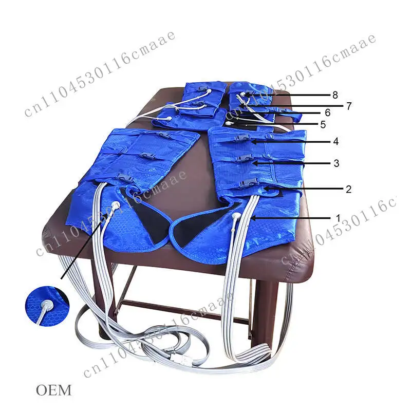 Lymphatic Drainage Lymph Edema Relief Sports Massage air Compression Recovery System Body Pressotherapy Machine
