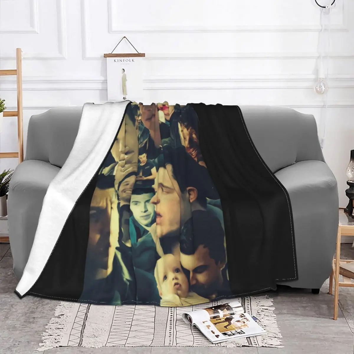 Mickey Milkovich-Shameless Blanket Warm Bedding Nap Blanket Faux Fur Mink Sleeping Sheets