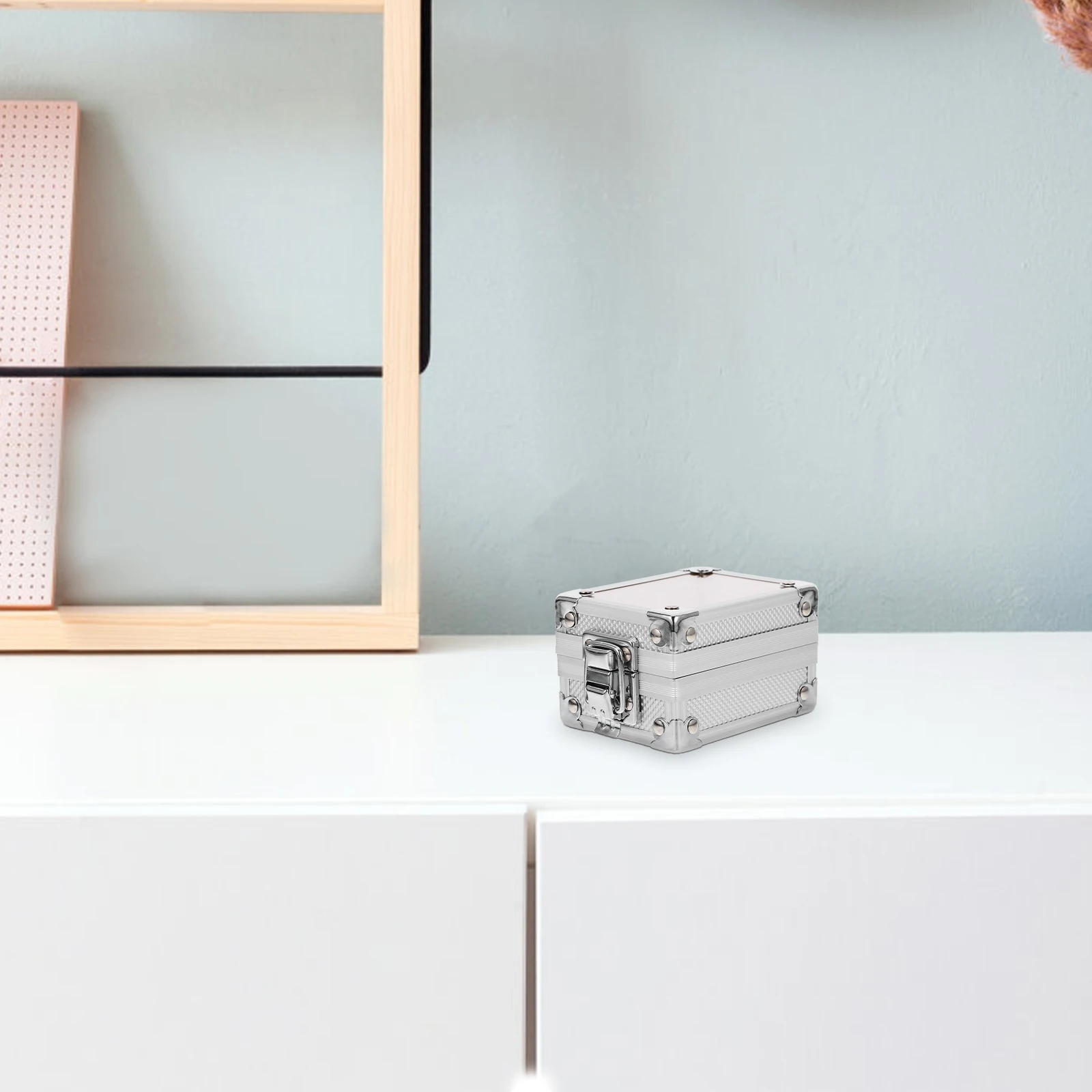 Single Winder Box Aluminum Alloy Storage Case Lock Compact Travel Watch Container Men Watches Watch Holder Gift Packaging