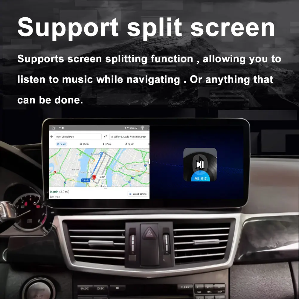 Android 16 GPS BT Für BENZ A-KLASSE CLA GLA W176 2012 - 2018 Kabelloses Carplay 4G Auto-Videoplayer QLED HD Bildschirm Autozubehör – Detail 17