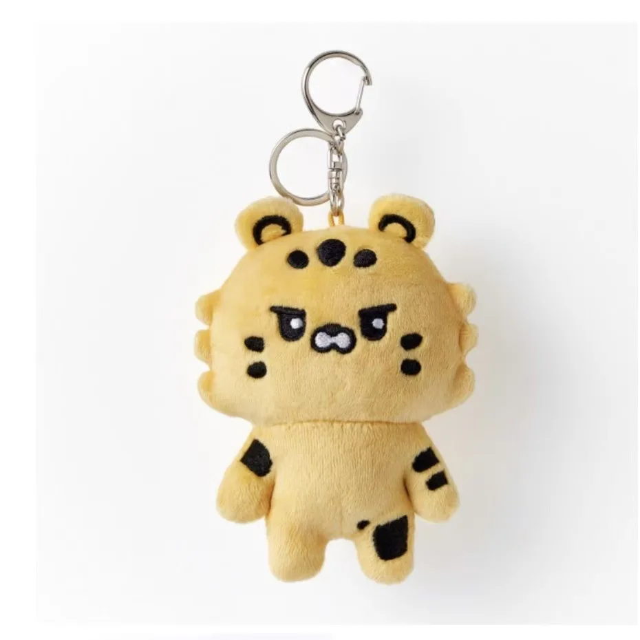 Kpop Yunjin Plushie EUNCHAE Keychain New Album Cute Animals Plushie Keychain Car Keyring  KIM CHAEWON HUH HONG KAZUHA Fans Gift