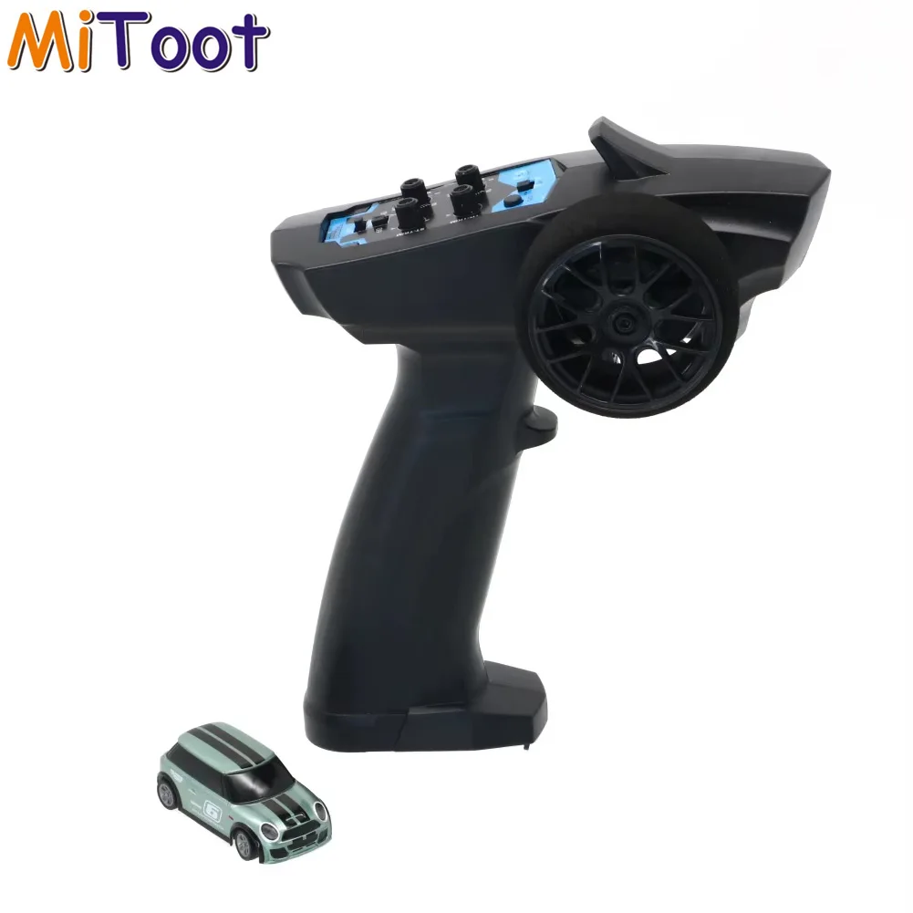 Turbo Racing 1:76 Mini RC Car RTR 2.4G Full Proportional Remote Control Micro Drift Car Desktop Racing Toy Gift For Kids Adults