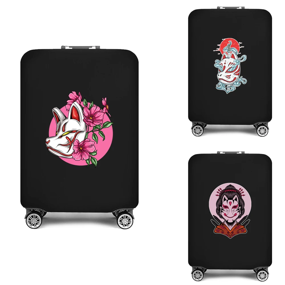 

New Travel Luggage Protective Cover Travel Accessorie Suitcase Case Cover Baggage Case Elastic Cover Mask Printed for 18-32 Inch