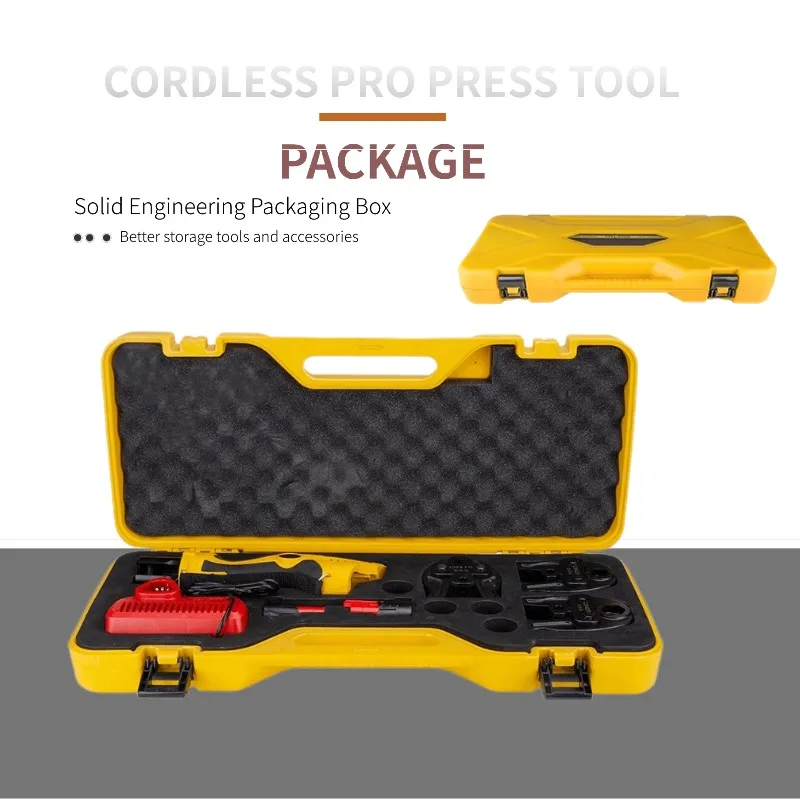 HHYD-1532 Glam Hydraulic Battery Powered Stainless Steel/Copper/PEX/Multi-layer Pipe Press Tool Compact Crimping Jaw TH16 20 26