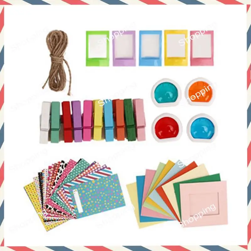 حقيبة حماية للكاميرا الفورية M20K حافظة من البولي يوريثان لهاتف Fujifilm Instax Mini 12 مع مرشحات الألبوم ملصقات إطارات ملونة