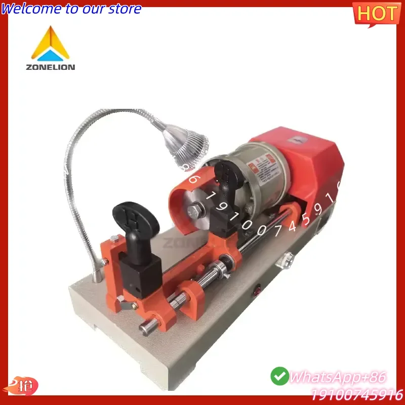 CE Certificate Horizontal Key Cutting Machine Automatic Precision Locksmith Key Machine Extended Clamp Remote Key Duplicating