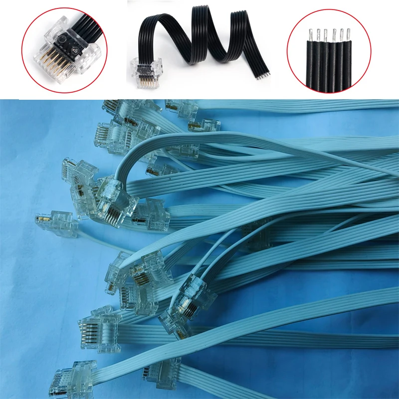 5-20Pcs The WEDO 2.0 Crystal Connector Cable fit for 45678 Spike 45300 WEDO Building Blocks Classic Robotics Education DIY Toys