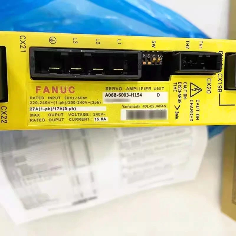 

Сервопривод Fanuc A06B-6093-H154, протестирован, в хорошем состоянии, быстрая доставка