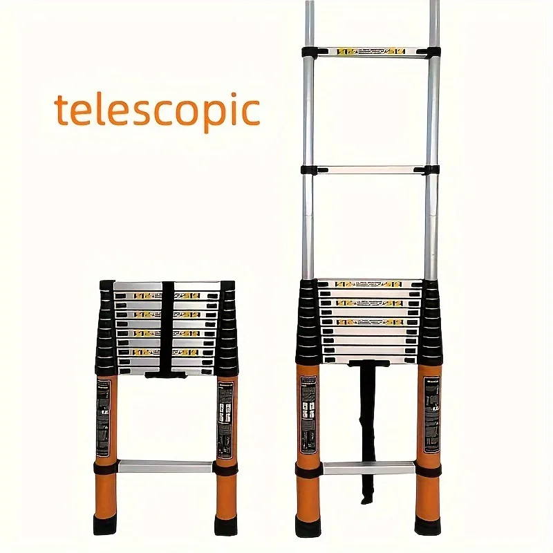 

Aluminum alloy herringbone ladder, bamboo ladder, folding ladder, multi-functional stairs, lifting household ladder