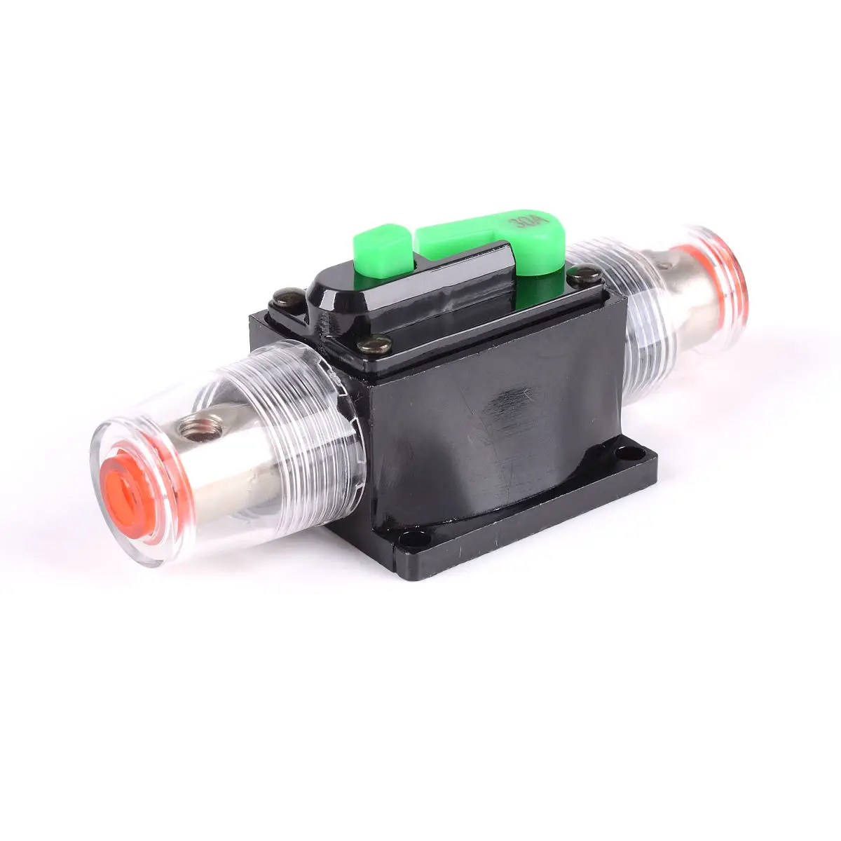 

20A In-Line Circuit Breaker Car Rv Boat 12V 24V 32V Resettable Auto safety 4 Gauge Wire Protection Breaker For Vehicles