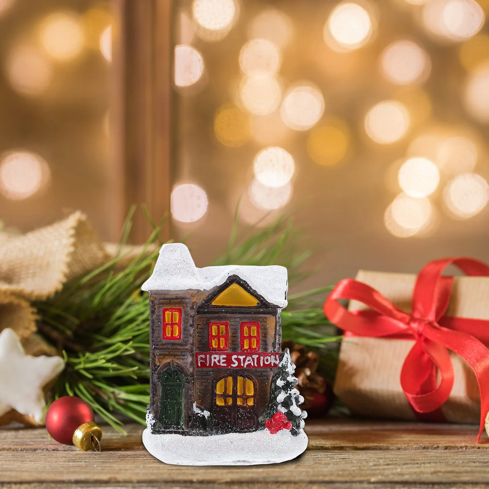 

Christmas Resin Mini Adornment Xmas Tree Decor Festival Atmosphere Small Decorations Christmas Decoration