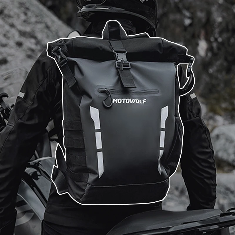 

Universal Motorcycle Backpack Waterproof Cycling Bag Motocross Racing Computer Backpack Portable Moto Bag Outdoor Hiking Bag