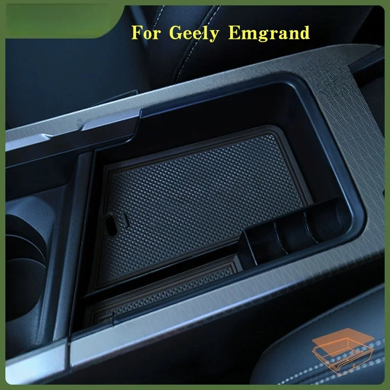 Für Geely Emgrand 4th Generation Automatic Edition 2022-2025 Auto Zentrale Steuerung Armlehne Box Lagerung Box Auto Lagerung Organisation