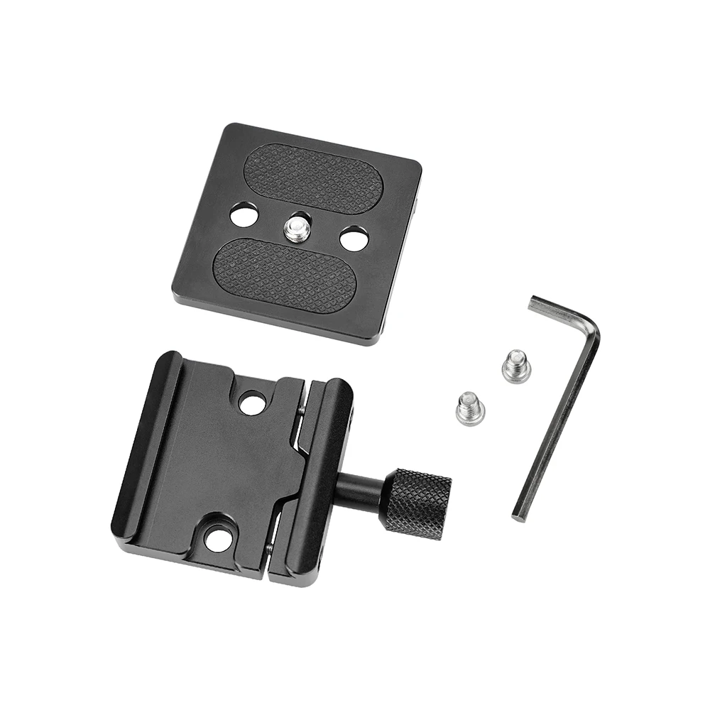 Kimrigarca نمط الإفراج السريع المشبك ولوحة Arca من نوع متوافق ل DSLR هيكل قفصي الشكل للكاميرا/حوامل استوديو الصور الملحقات