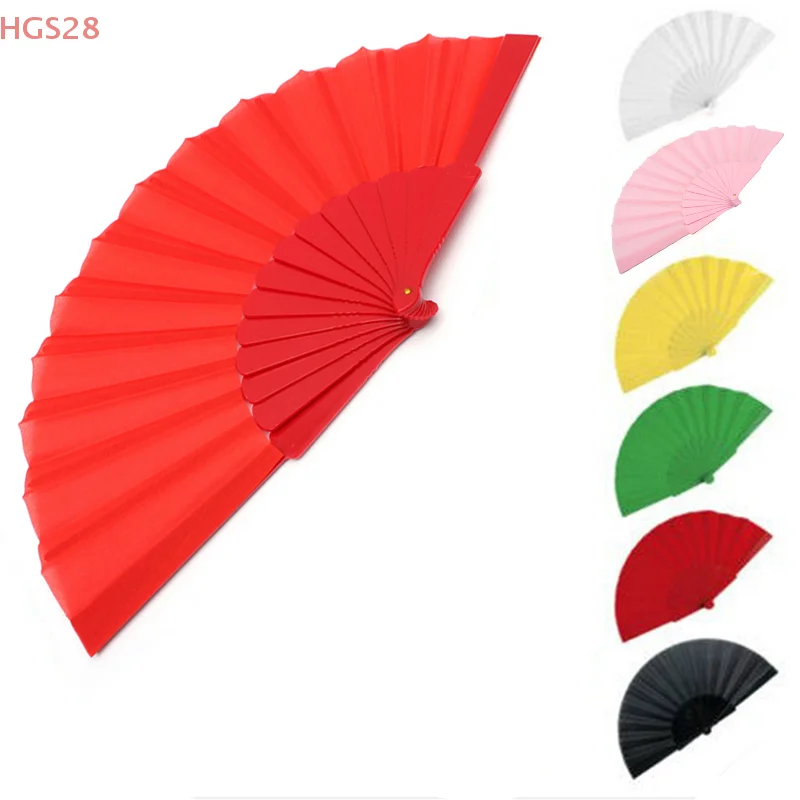 Chinese Portable Handheld Folding Fan For Outdoor Party Decoration, Wedding Ornaments, Gifts