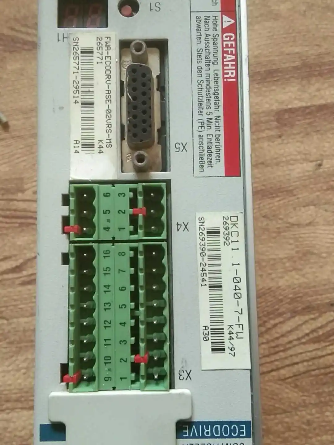 DKC01.3-040-7-FW Servo Drive for Rexroth