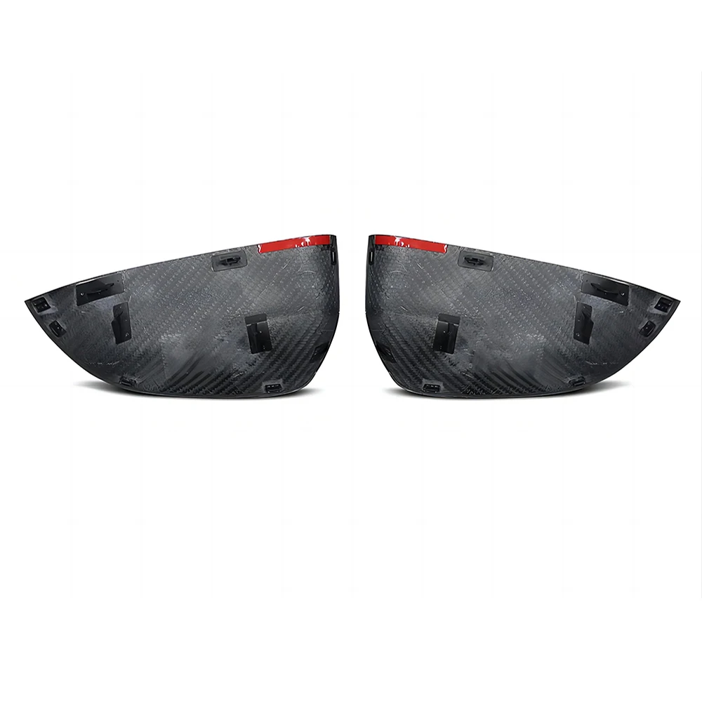 Replacement Rearview Side Mirror Covers Cap For BMW F25 F26 F15 F16 X3 X4 X5 X6 OEM Style Dry Carbon Fiber Casing Shell