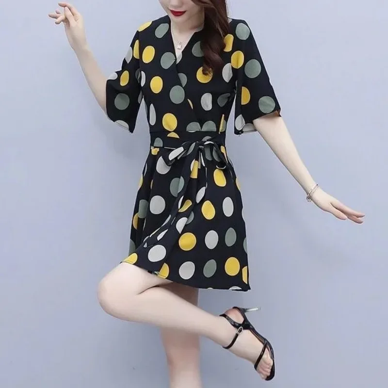 Sukienka Damska Krótka Seksowna Mini Kokietka Kobieca Sukienka Urodzinowa Plaża Harajuku Szykowna i Elegancka Ładna Wyprzedaż Wyprzedaż Trendy X