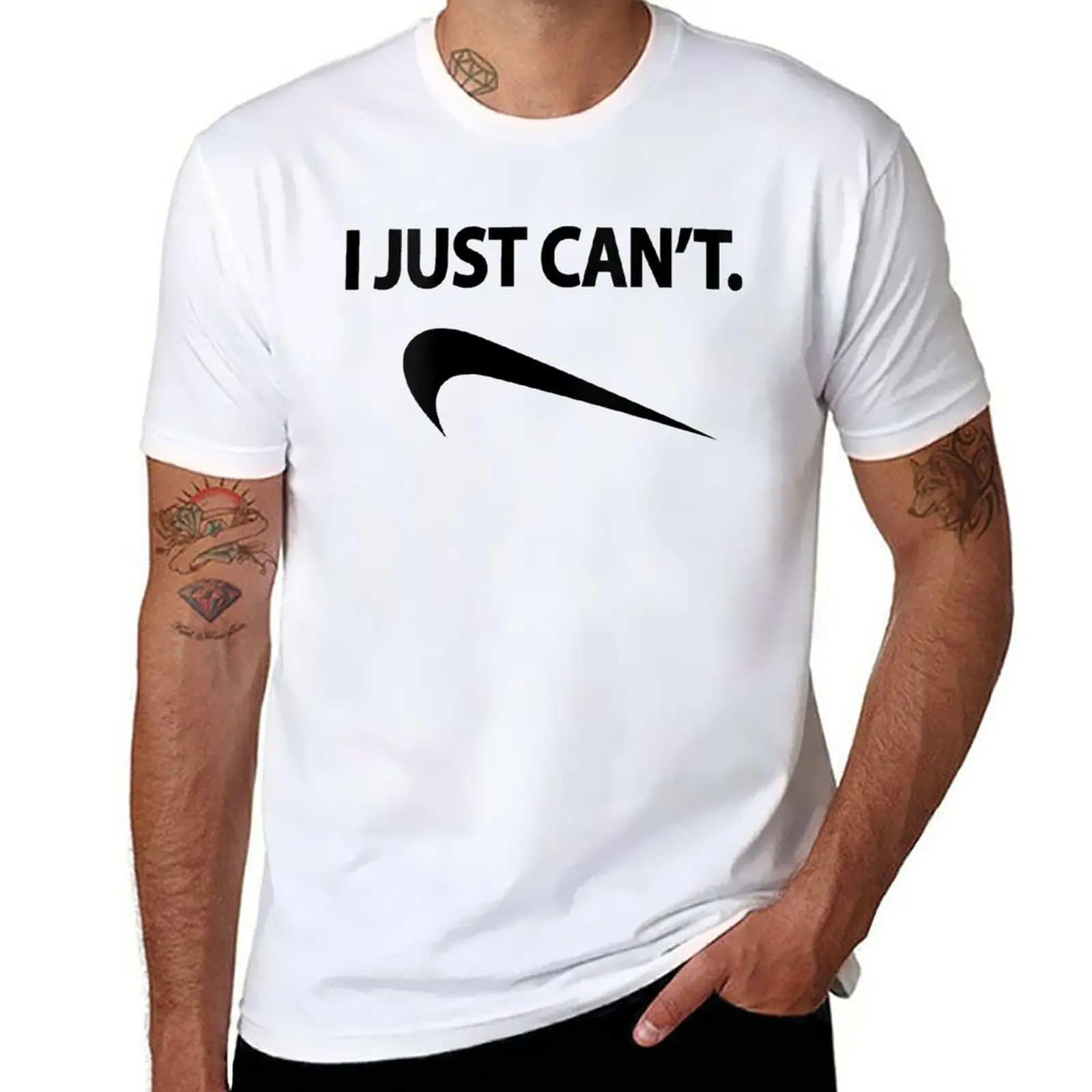

New Womens i-just-cant-parody T-Shirt cat shirts vintage t shirt tees men graphic t shirts