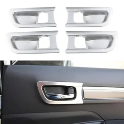 Interior Door Handle Bowl Cover for Renault Koleos MK II 2 Samsung QM6 2017 - 2023 4Pcs Car ABS Decoration Sticker Accessories