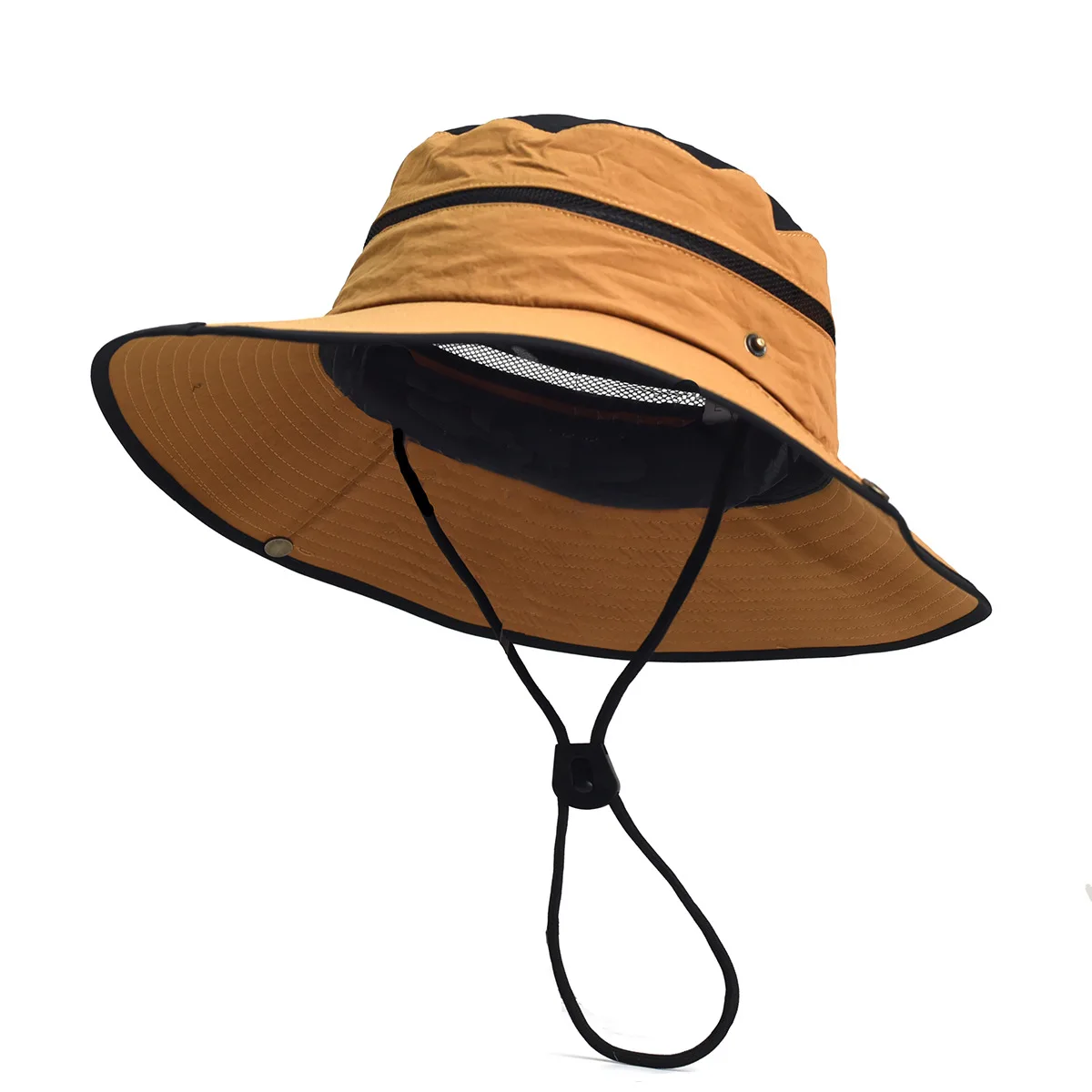 Sombrero de cubo de ala ancha de secado rápido de estilo japonés para hombre y mujer senderismo pesca Trekking protección solar al aire libre ​ ​
