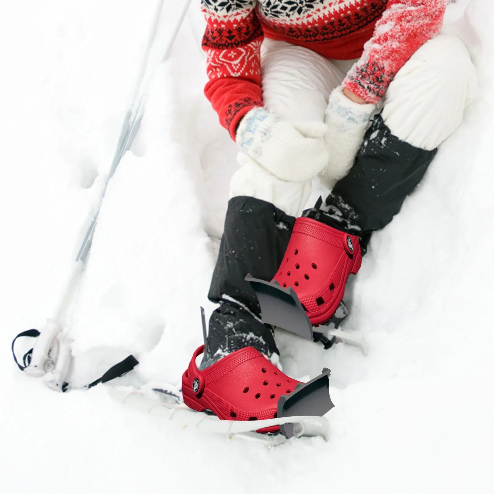 Sneeuw Ploeg Charme Bevestiging Voor Front Accessoires Volwassenen Niet Inbegrepen Schoenen