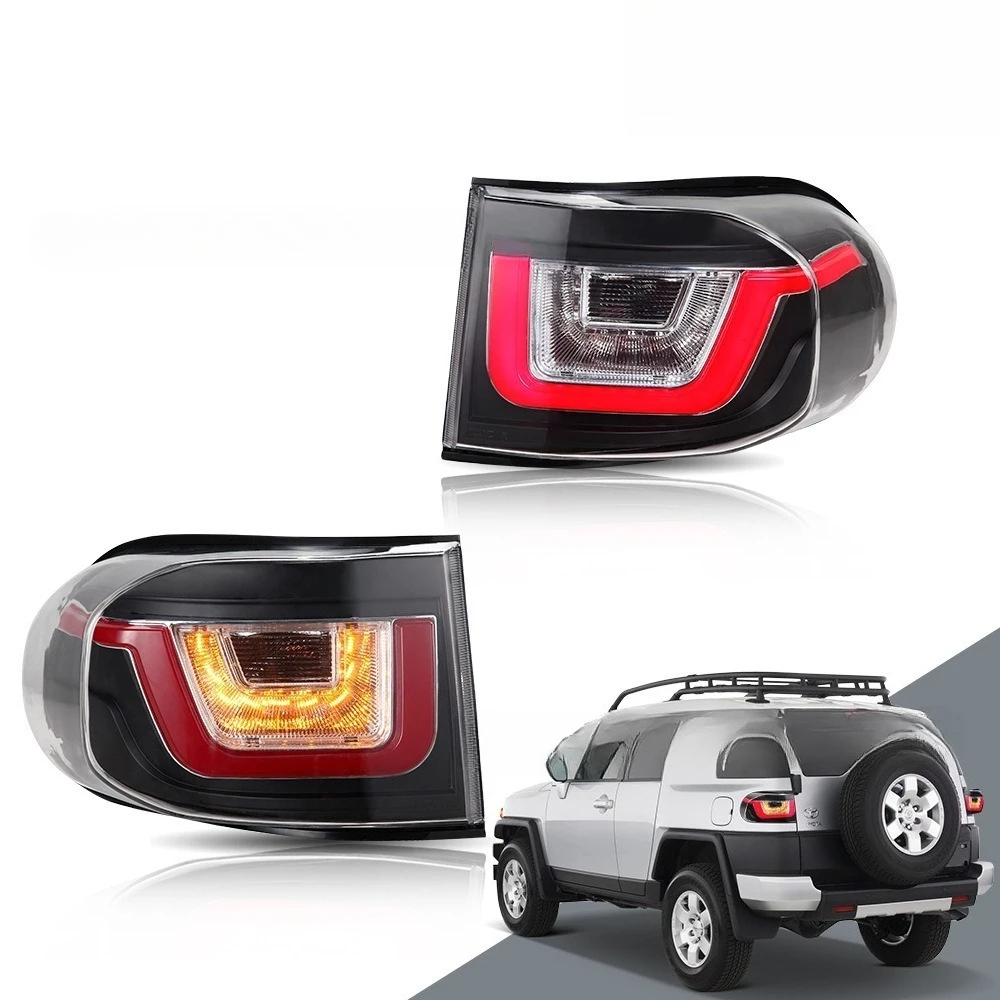 

VLAND is suitable for 2007-2015 Toyota FJ Kulusawa car led tail light assembly modified FJ brake light