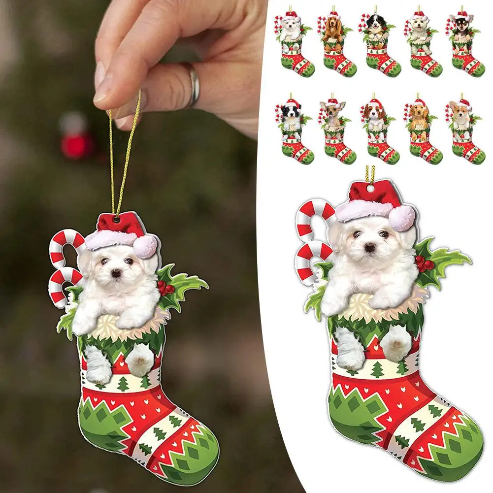 Natale elfo bambola ornamenti ciondolo albero di natale decorazioni appese figurina per la casa natale 2024 capodanno Decor regalo per bambini Q3W3