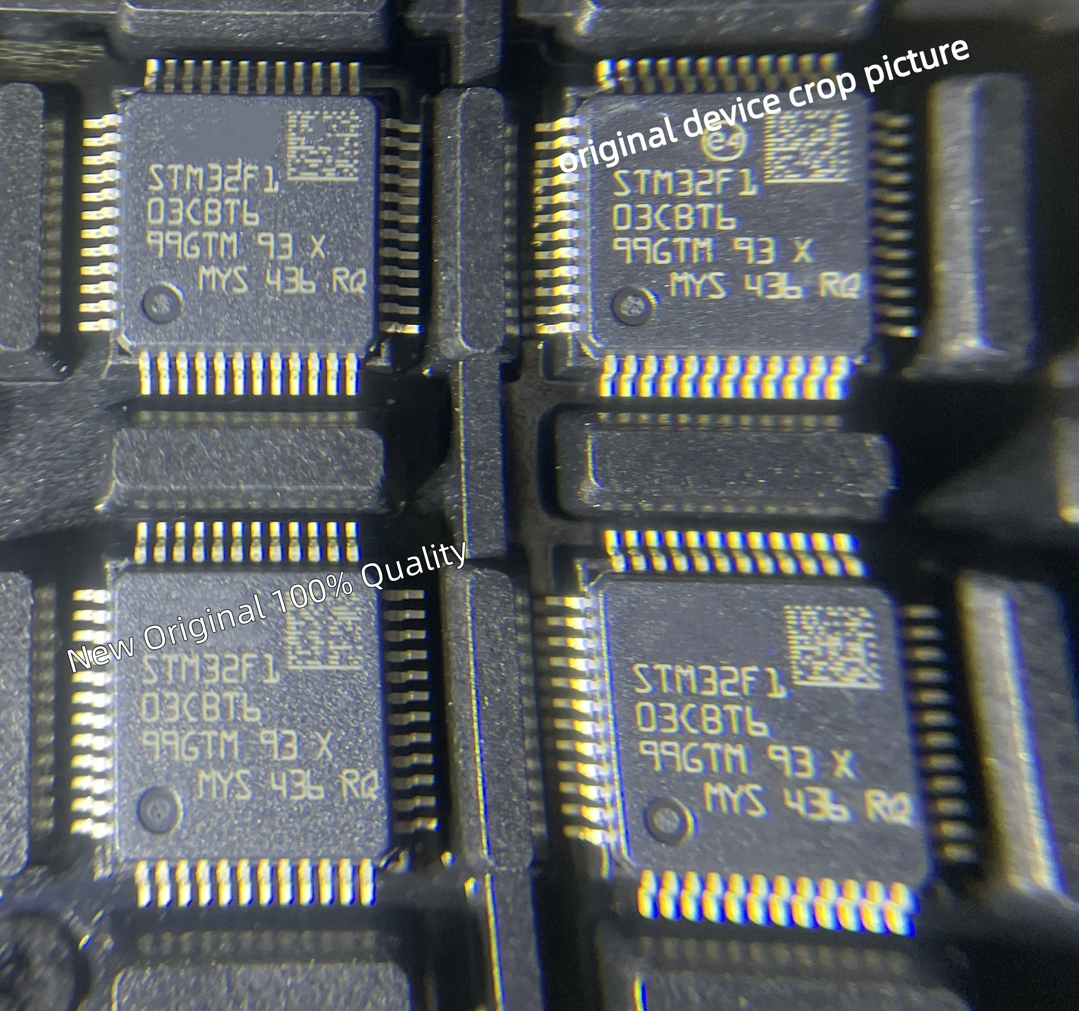5 Pçs/lote Novo Original 100% Qualidade STM32F103CBT6 IC MCU 32BIT 128KB FLASH 48LQFP