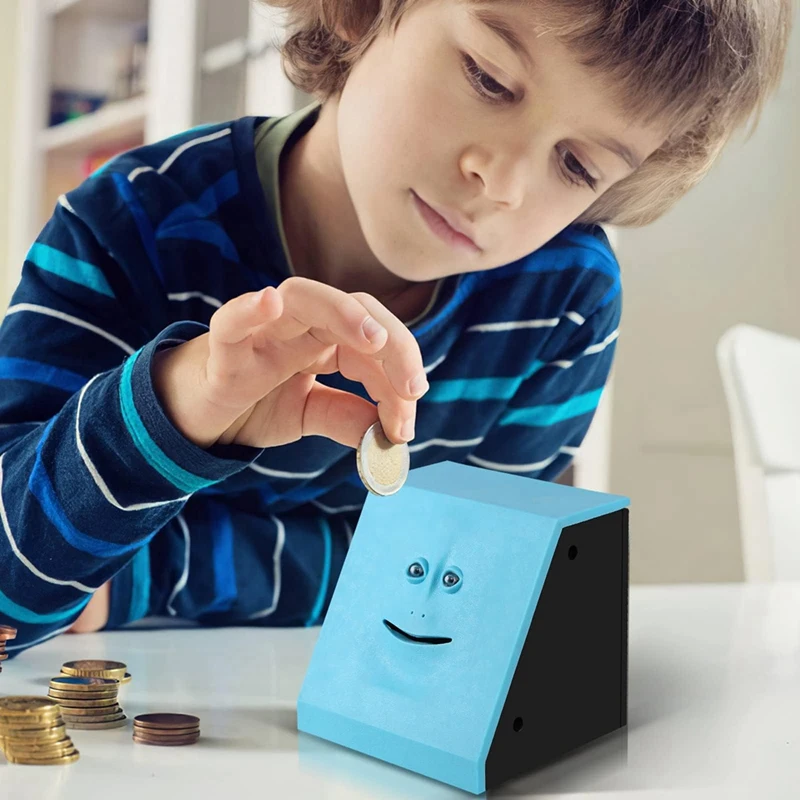 Новинка с изображением обезьяны, коробка для экономии денег на батарейках, копилка для детей 3 лет, подарок на день рождения для мальчиков и девочек