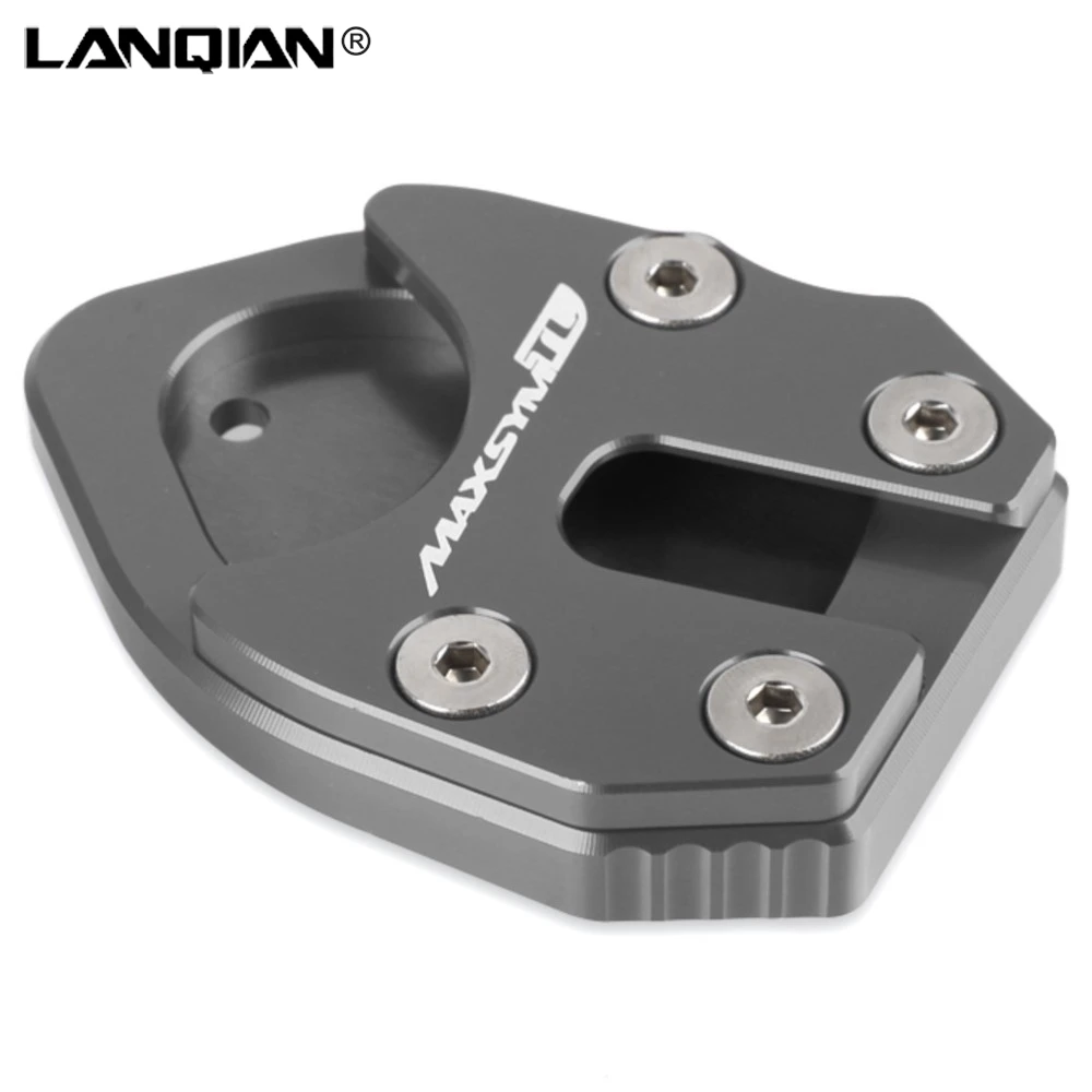 For SYM MAXSYM TL500 TL508 2019 2020 2021 2022 2023 Motorcycle Foot Side Stand Extension Plate Kickstand Pegs Maxsym TL 500 508