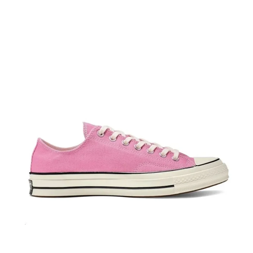 Converse 1970s Chuck Taylor All Star Low tide versatile retro wear casual low-top board shoes temperament pink