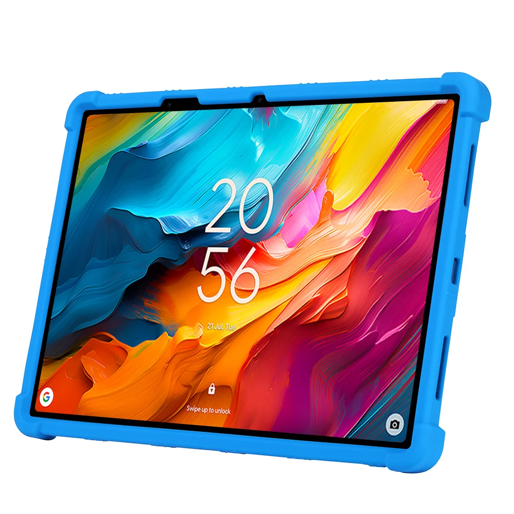 Soft Silicone Shockproof Case for TCL NXTPAPER 14 9491G Silicon Anti-fall Cover 14.3 Inch Tablet PC Protective Stand Casing