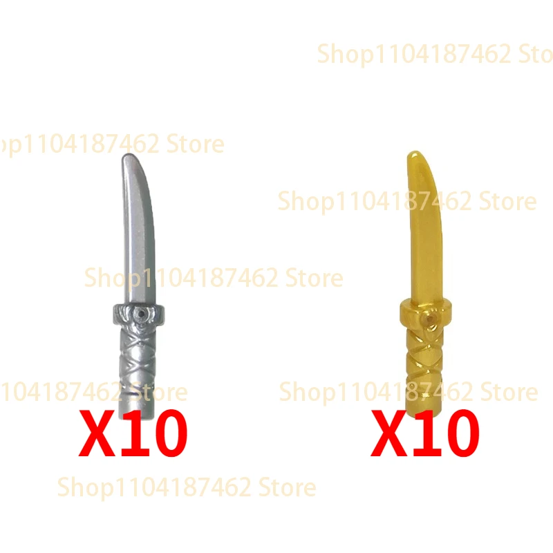 MOC Militär-Figuren Soldaten-Zubehör Bausteine Film-Charaktere Waffen Gewehr Speer Pfeil Schwert DIY Mini-Bausteine Spielzeug H28