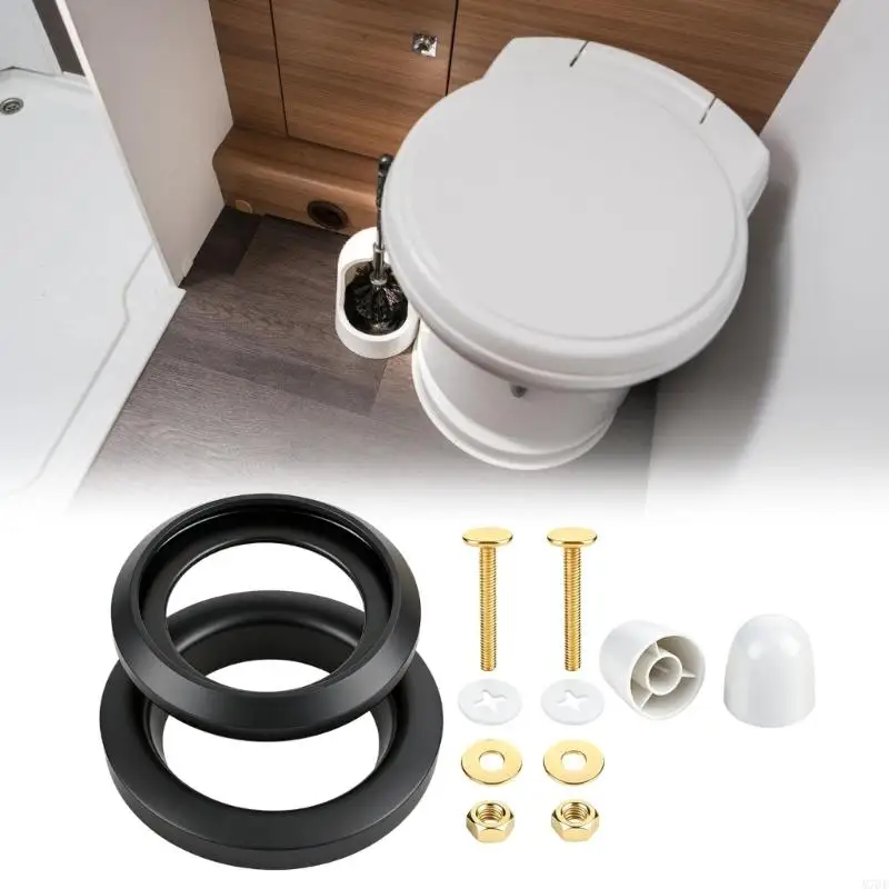 M76E Silikondichtungs- und Hardware-Set für die Toilettenwartung Wohnmobil, 2 Dichtungsteile für 34120 Toilettenreparatur und – Detail 10