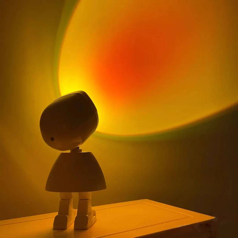 

Ambience Live Photo Background Projection Night Light Bedroom Tabletop Ornament Desk Lamp