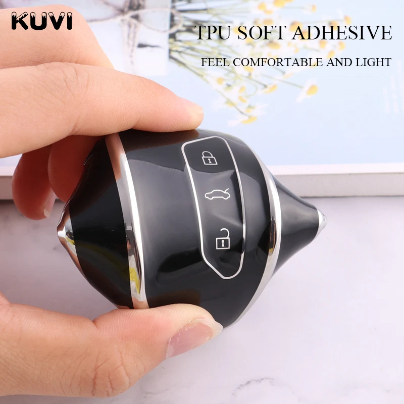 غطاء حافظة مفاتيح السيارة من البولي يورثان الحراري ، غلاف فوب لفولكسفاغن فولكس فاجن جولف 8 ، MK8 ، ID-4 ، ID-6 ، سكودا أوكتافيا A8 ، مقعد ليون فر ، MK4 ، كوبرا ، الموضة #5