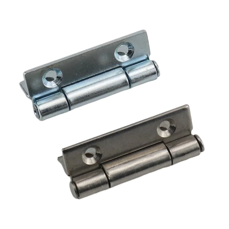 Thickened Industrial Cabinet Door Hinge 2-inch 304 Stainless Steel Or Iron Narrow Side Square Hinge Industrial Equipment