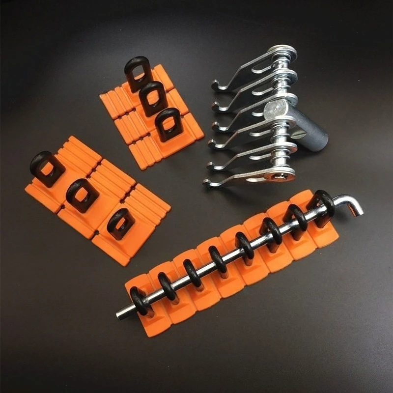 PDR Paintless Dent Repair Tools Kit Linear Pull Tabs Multi Claw Hook Combination Set Car Body Hail Pit Damage Sheet Metal Repair