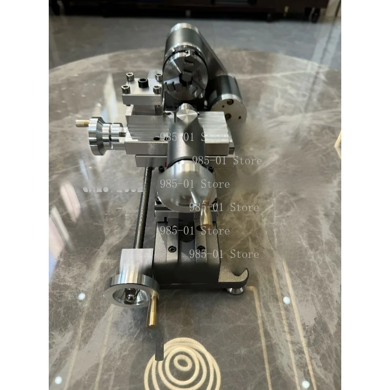 330x150x120mm Mini Micro Lathe, 50mm Chuck Diameter with 9mm Through Hole