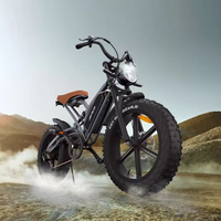 JANSNO X50 Electric Bicycle 750W Motor 48V17AH Lithium Battery All-terrain Ebike Adult 20*4.0 Fat Tire Off-road Electric bike