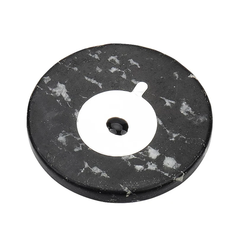 Runde Wimpern Kleber Kleber Palette Jade Stein Schwarz/Grün Lash Pfropfen Dichtung Wimpern Verlängerung Werkzeug Make-up Schönheit werkzeuge