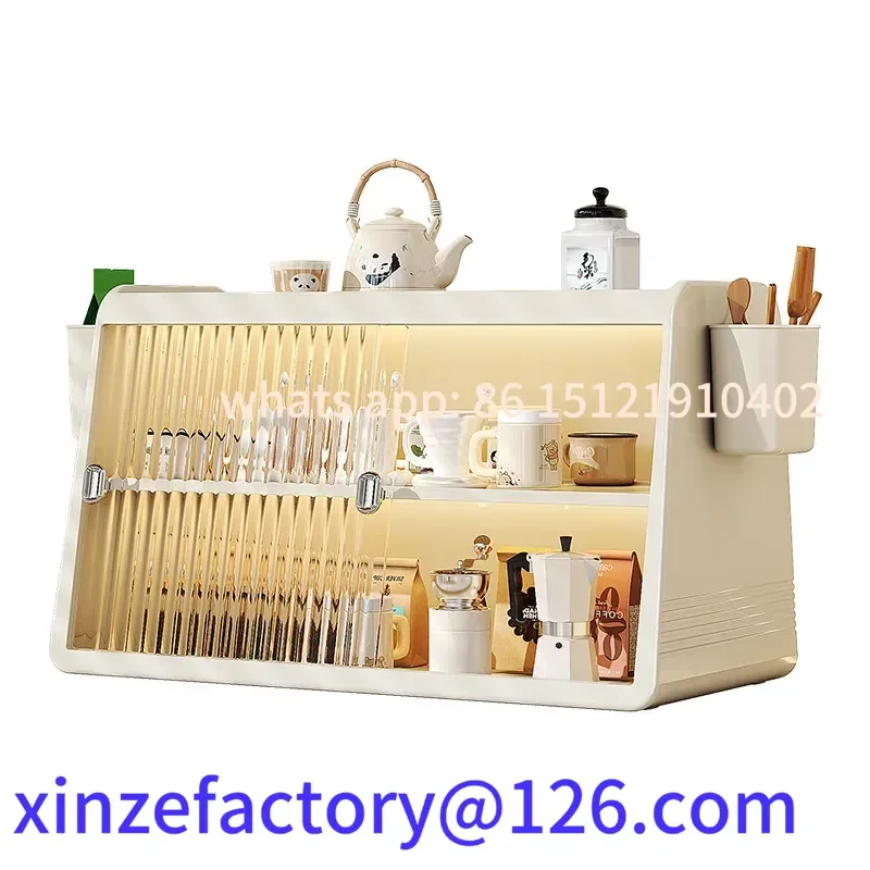 

Customizable Storage Artifact Premium Tea Set Cup Holder Coffee Storage Rack Cup Water Cup Light Luxury Storage Rack Mug Kitche